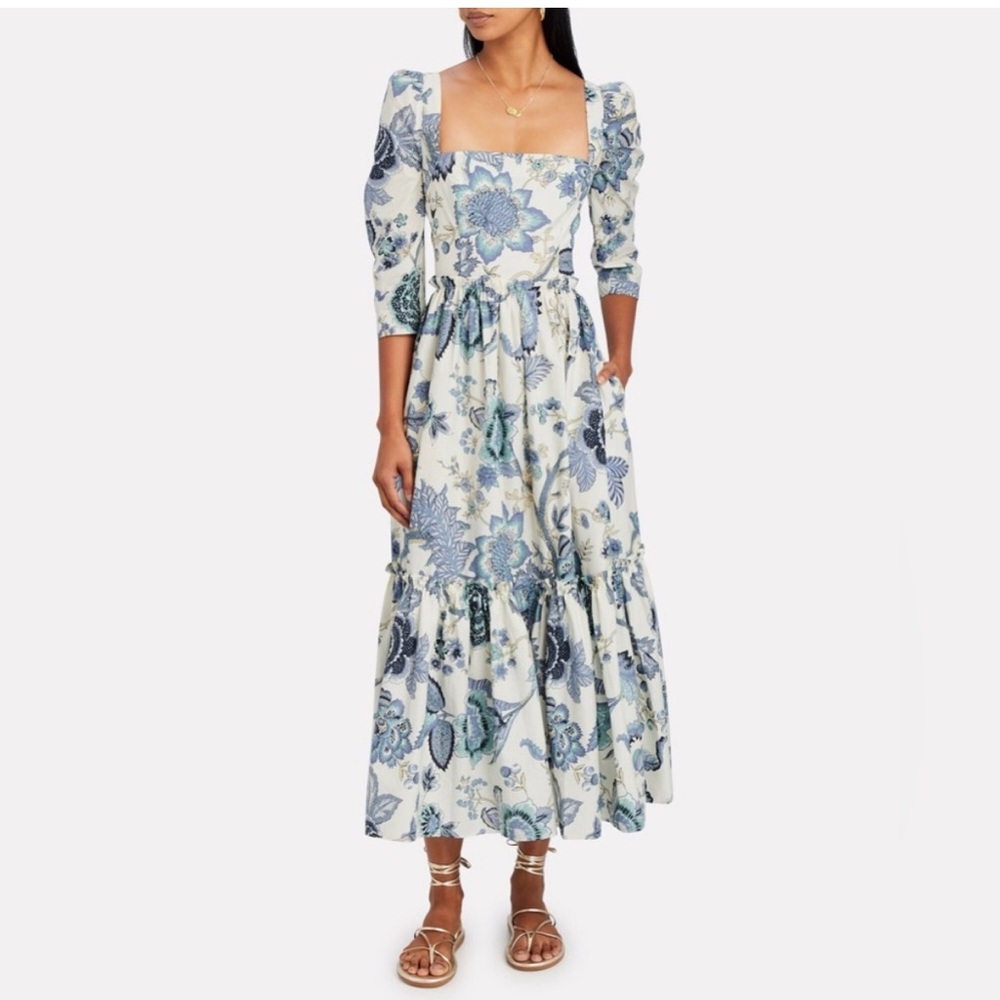 Cara Cara Blue Hill Dress in Jacobean size 8 nwt